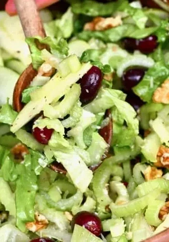 Healthy salad bowl with fresh ingredients